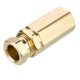 Tube to Female Pipe - Connector - Brass Flareless Tube Fitting, Impulse